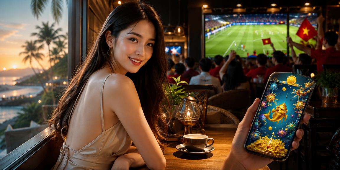 Người chơi thưởng thức casino trên điện thoại tại Phú Quốc